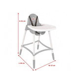 PILSAN - Chaise haute ajustable