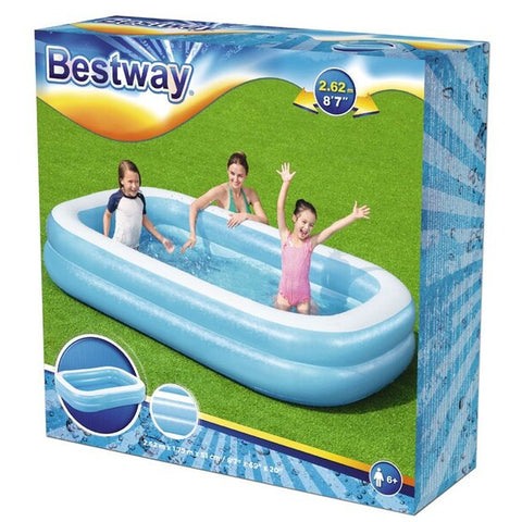 BESTWAY - Piscine 262 x 175 x 51 cm