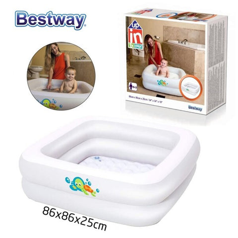 BESTWAY- Piscine carré 86x86