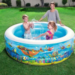 BESTWAY - Piscine 3 boudins motif poissons