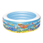 BESTWAY - Piscine 3 boudins motif poissons