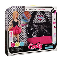EMILY - Poupée avec sac