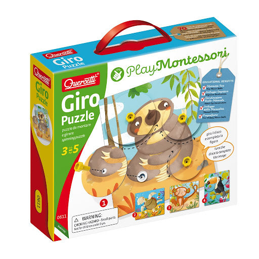 QUERCETTI - Puzzle Giro Montessori