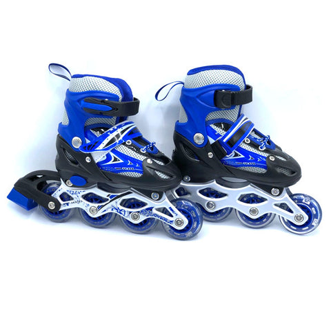 Rollers mixtes 34 - 38 avec casque