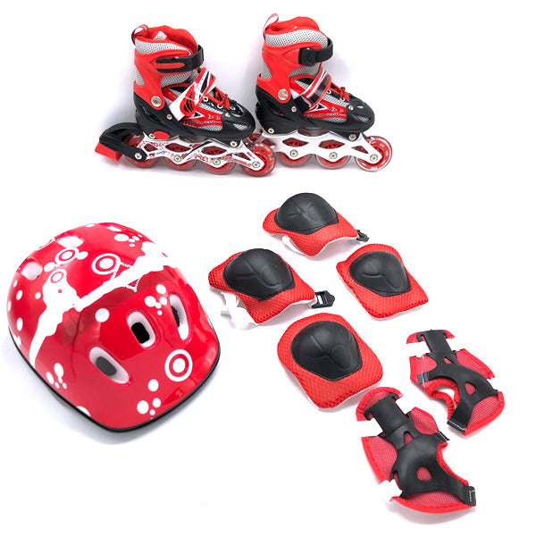 Rollers mixtes 34 - 38 avec casque