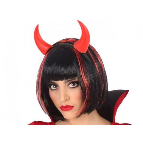 SERRE TETE CORNE DE DIABLE ROUGE