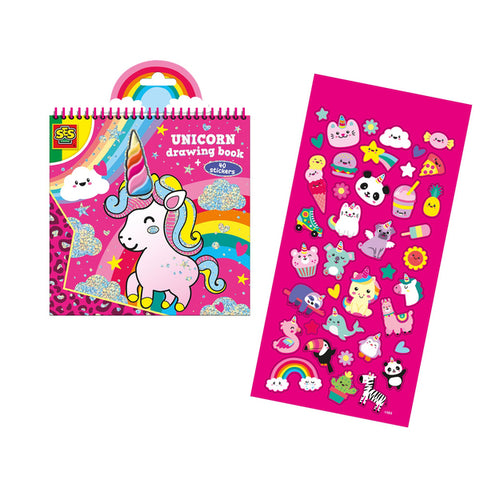 SES - Livre de Coloriage Licorne
