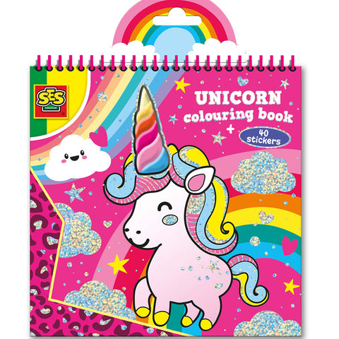 SES - Livre de Coloriage Licorne