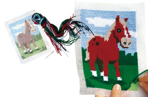 SES - Set de broderie chevaux