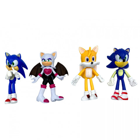 SONIC 2- Pack 4 figurines