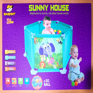 SUNNY HOUSE - Parc de jeu avec 50 balles