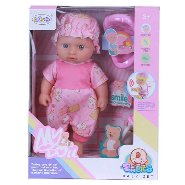 Poupon shop avec accessoires